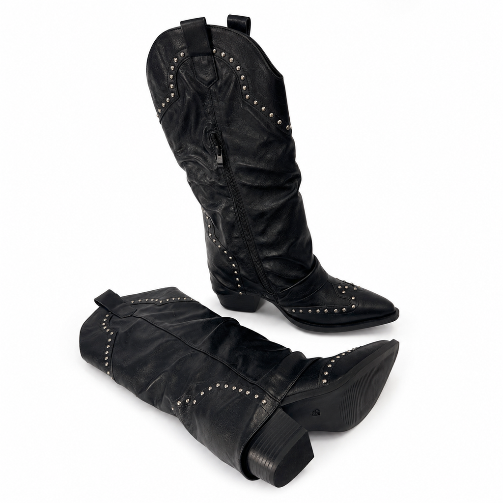 Par de Botas Dakota negras para mujer - AGORA