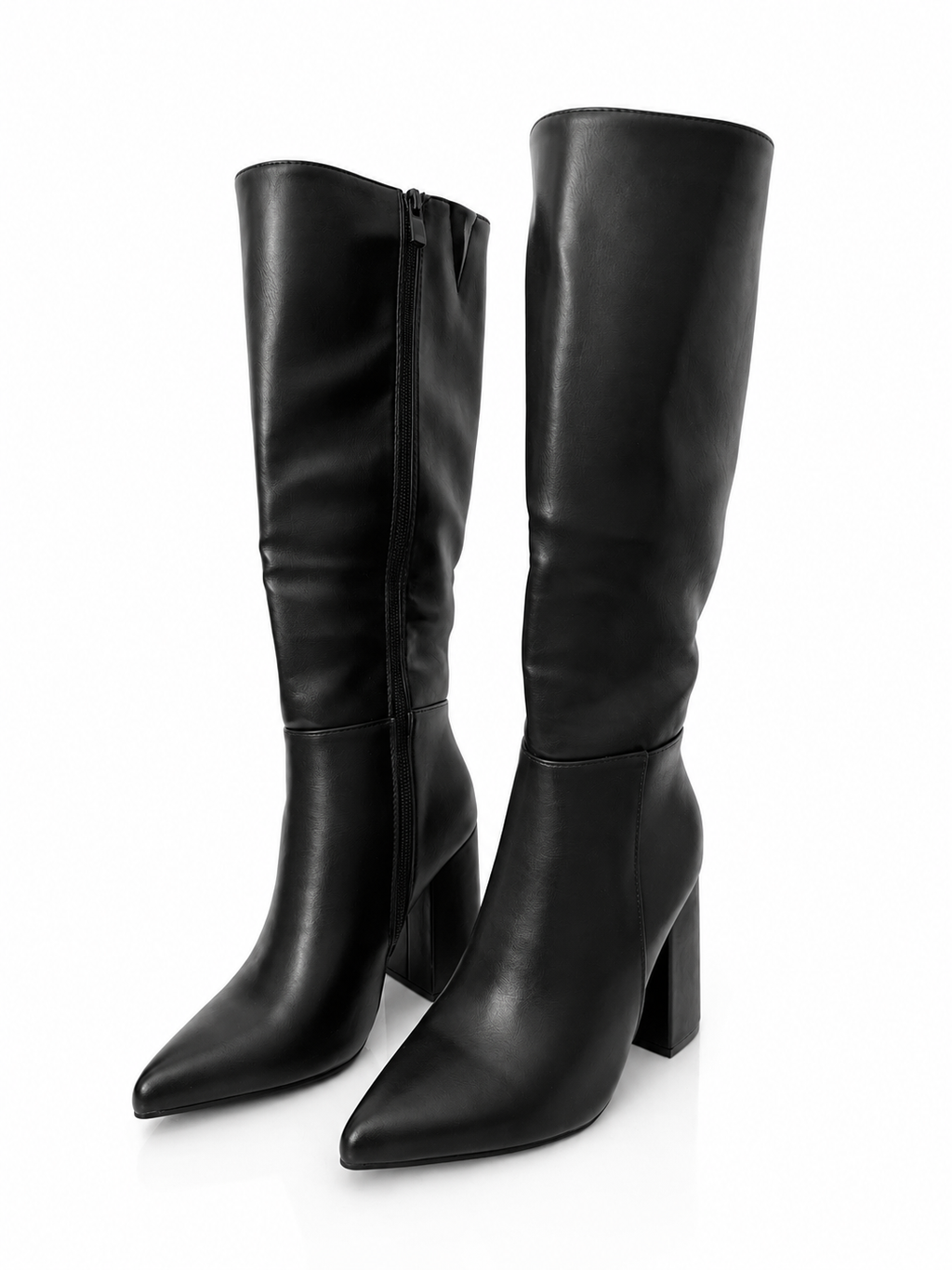 Bota Elite Negra con taco cómodo - AGORA