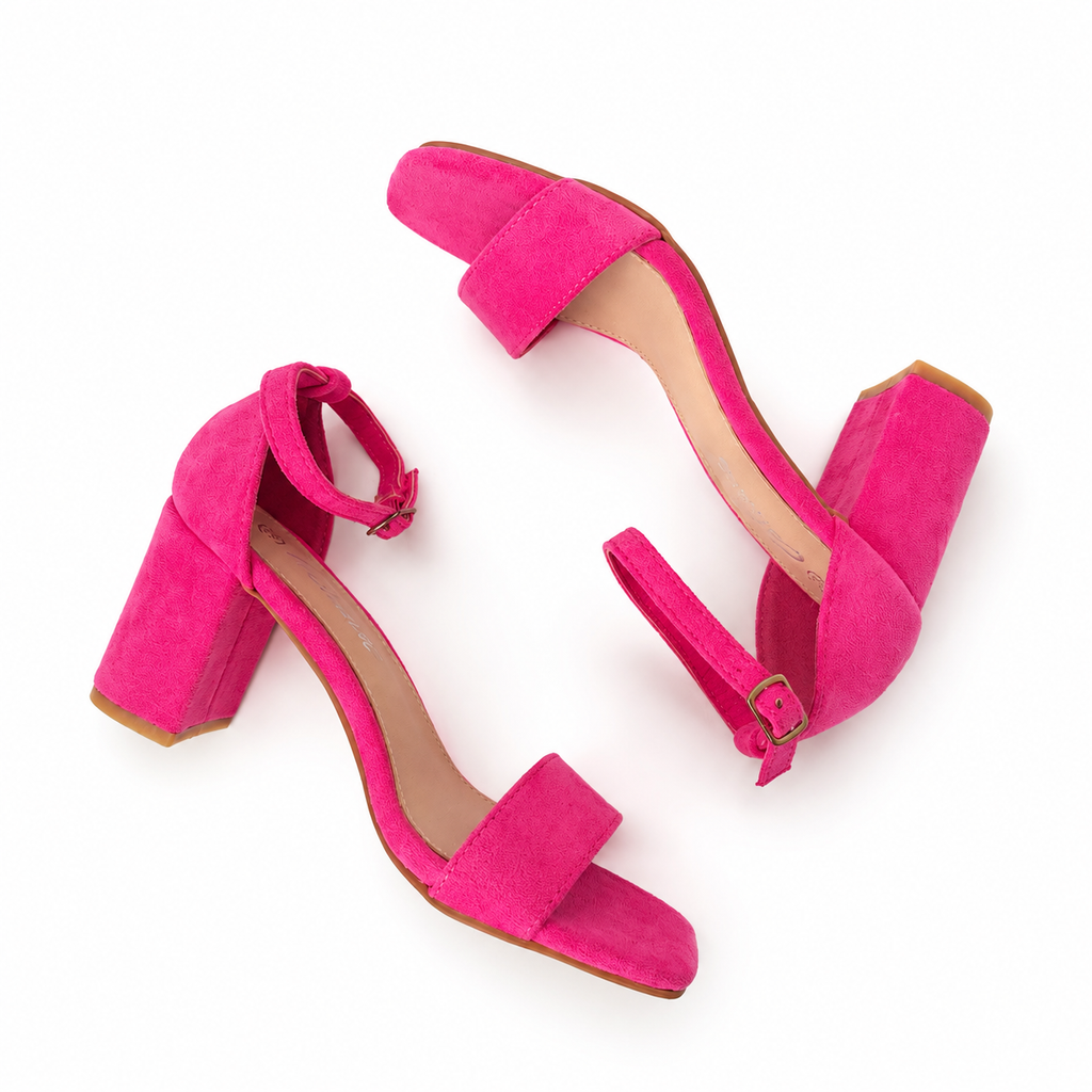 Par de Sandalias Amelia fucsia para mujer - AGORA